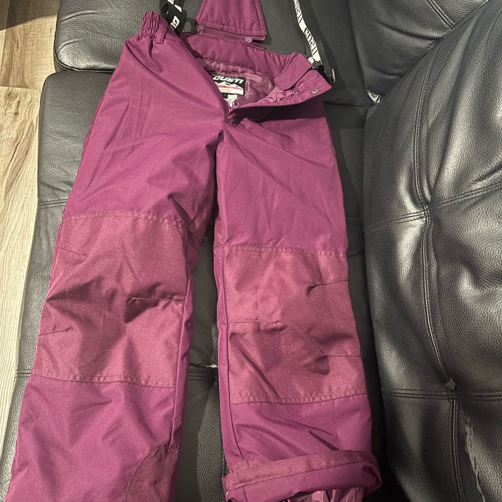 Kids Purple Snow Pants